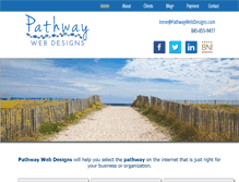 Tablet Screenshot of pathwaywebdesigns.com